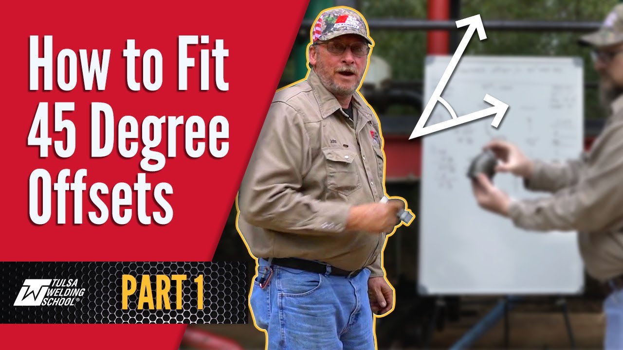 Pipefitting 101: How to Fit 45 Degree Offsets Part 1 – Tulsa Welding School