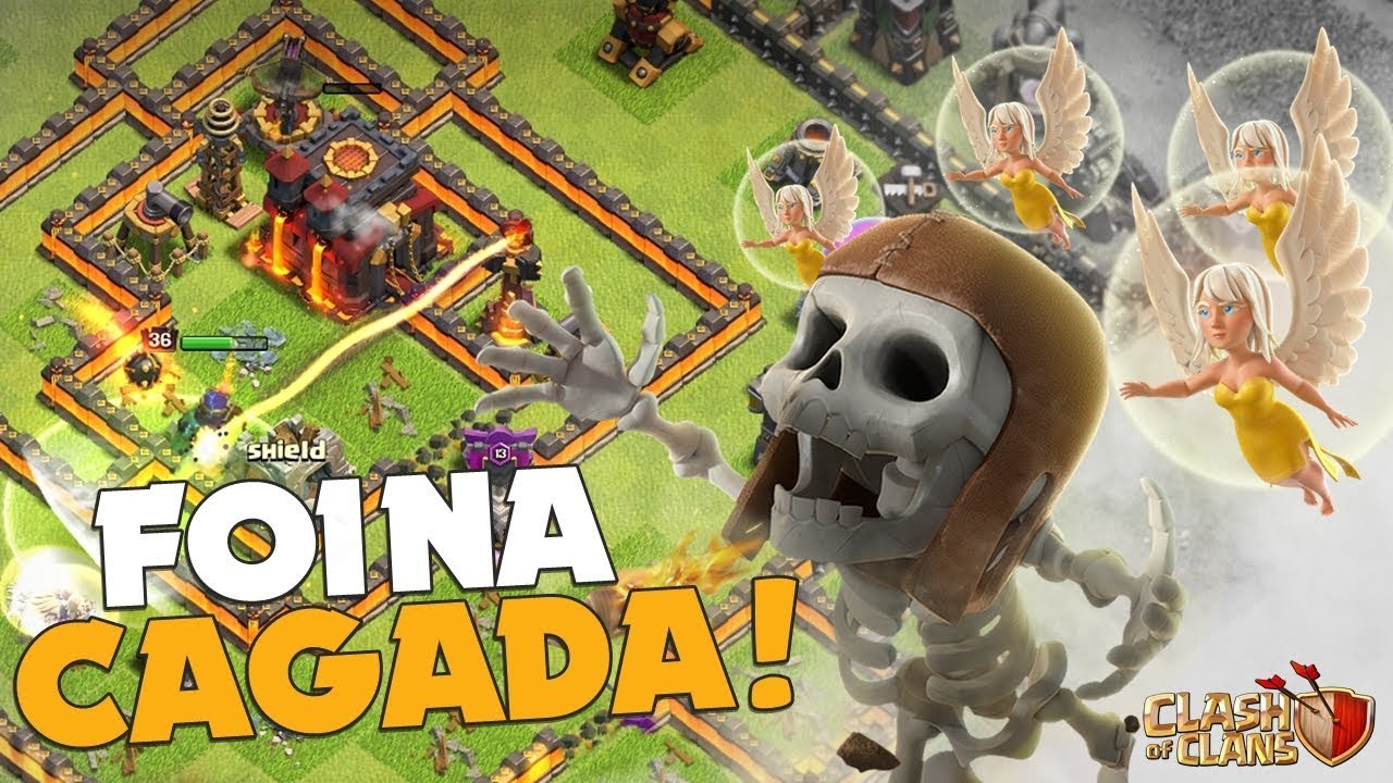 FICA TRANQUILO QUE TUDO VAI DAR ERRADO!  SALVO AOS 49 DO SEGUNDO TEMPO NO CLASH OF CLANS