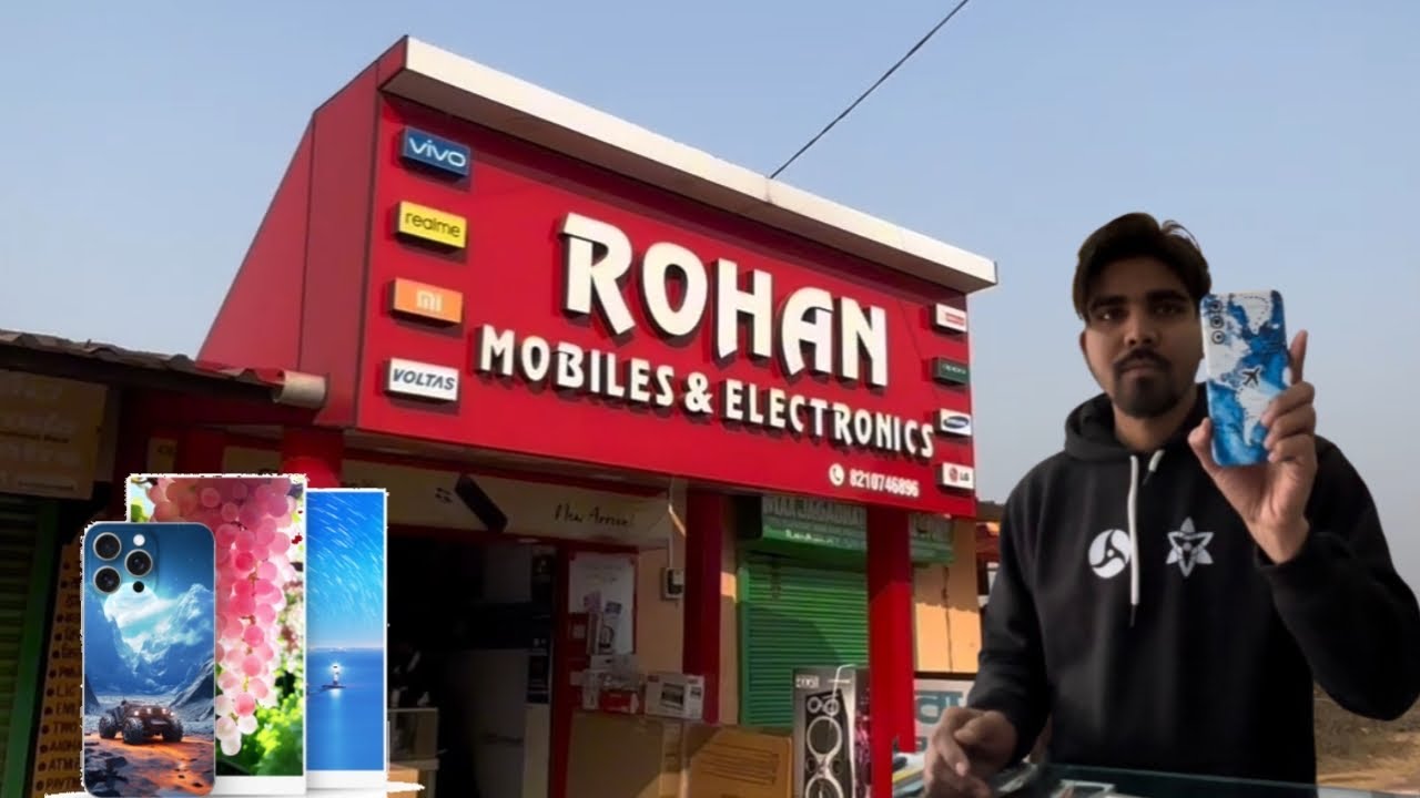 Rohan Mobile & Electronics Mahuldih || Mobile Trending Sticker || 