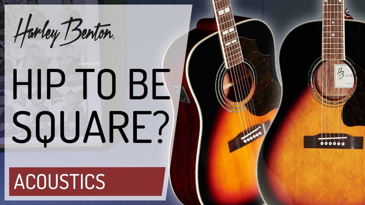 Harley Benton - Square vs. Roundshoulder Dreadnought -
