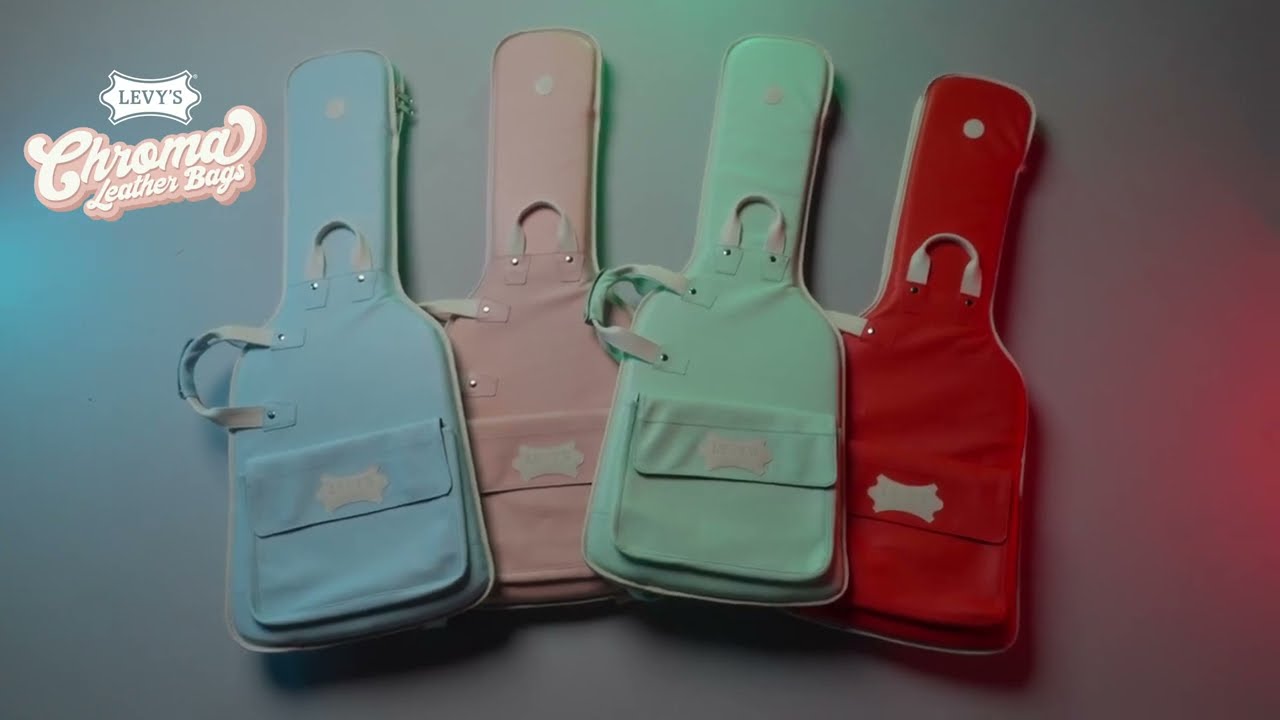 Levy’s Chroma Series | Premium Leather Gig Bags