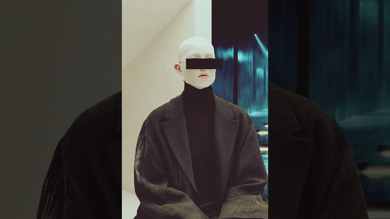 AI shortfilm - GLITCH & SHADOW:  Surreal Fashion Odyssey |  