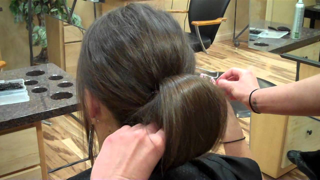 Easy Chignon Bun, style from Aveda's Jon Reyman