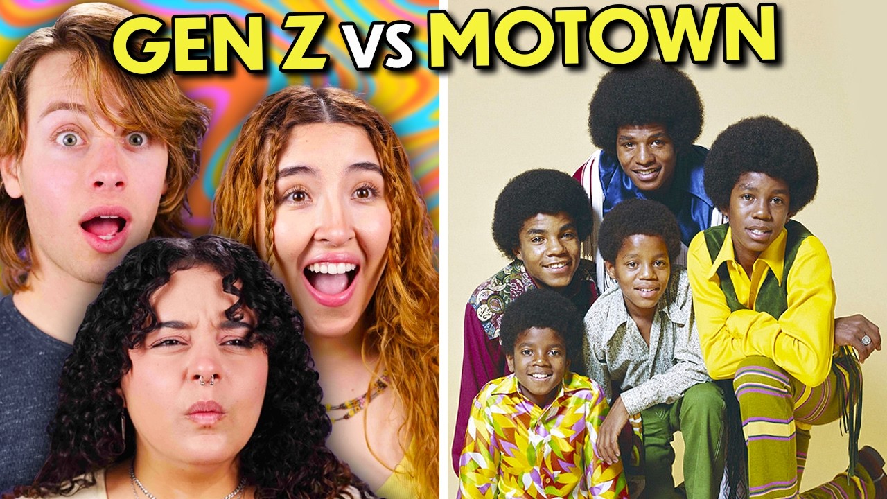 Does Gen Z Know 50s & 60s Motown? (Jackson 5, Stevie Wonder, Marvin Gaye)