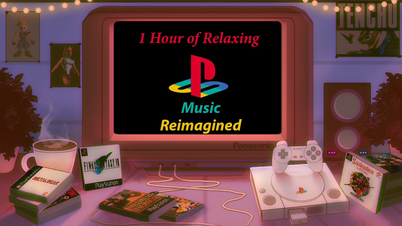 1 Hour of Nostalgic PlayStation  Music  | Reimagined to Relax & Study | Memory Card Melodies |NOT AI