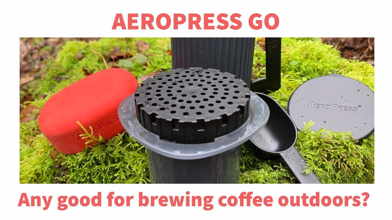 The Aeropress Go: Good for brewing coffee outdoors?
