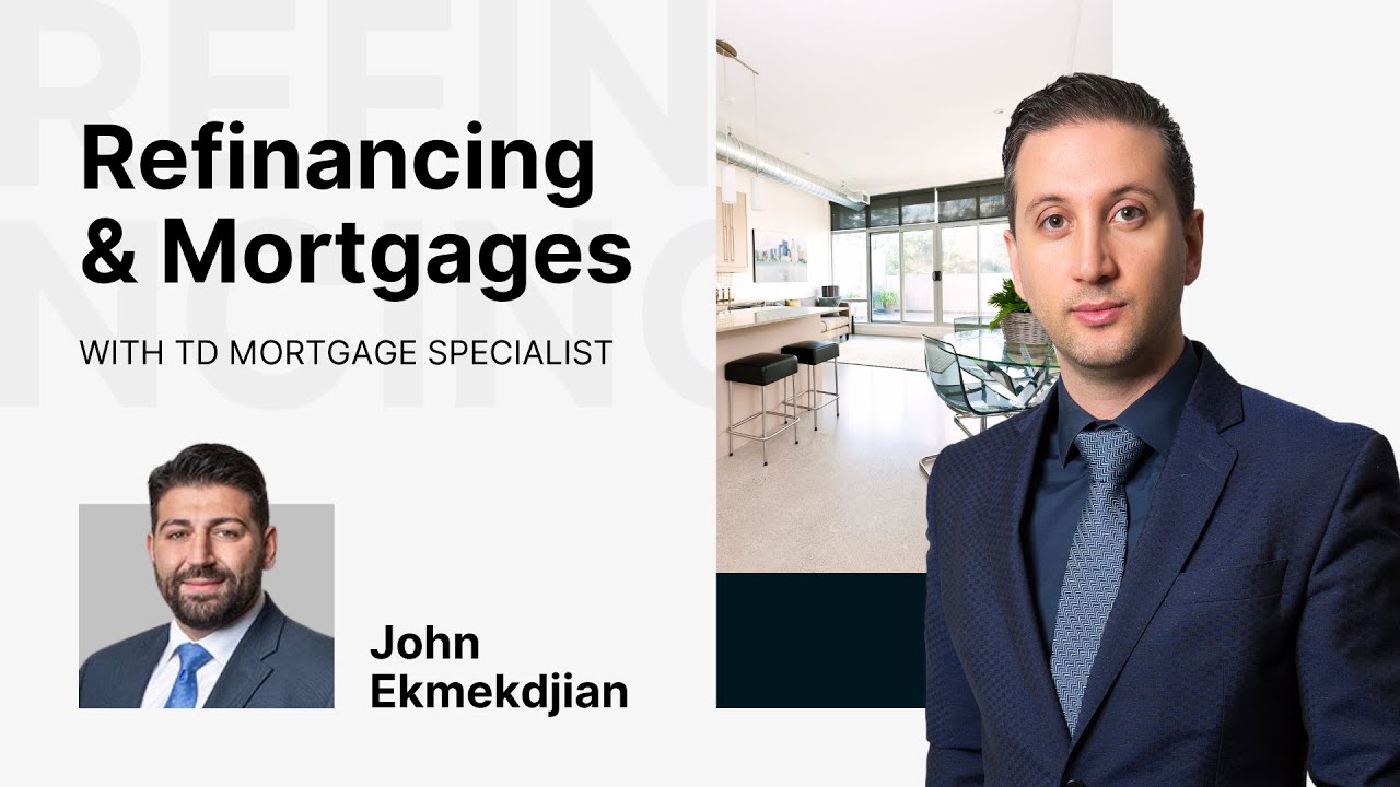 Mortgages and refinance with TD mortgage specialist
