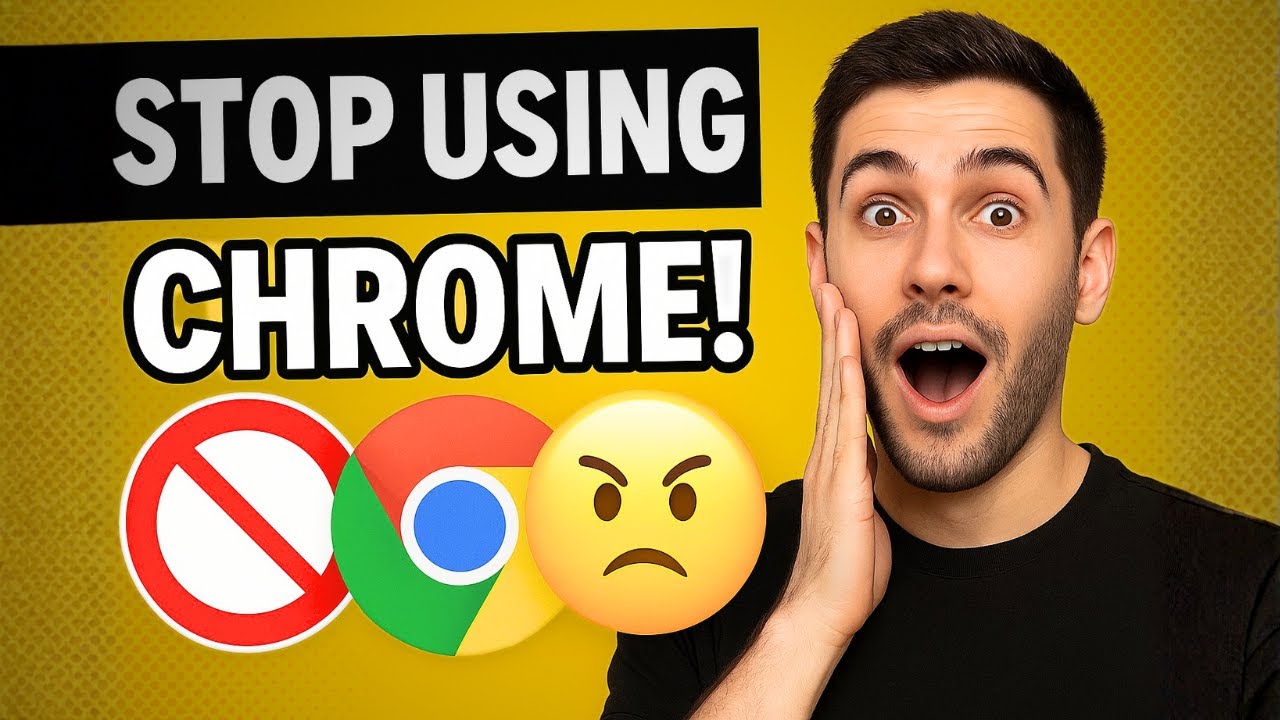Stop using Chrome! 🚫