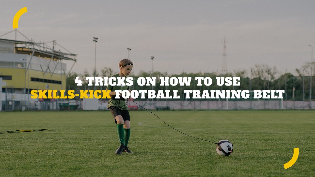 4 TRICKS how to use Skills-Kick Football Training Belt