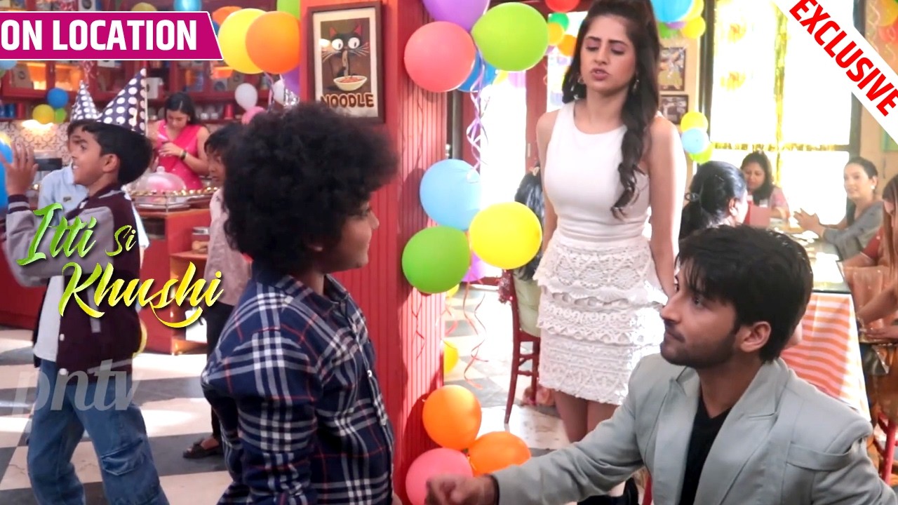 Itti Si Khushi | Anvi Ke Cafe Mein Virat Ne Bacho Ke Liye Rakhi Badi Party | On Location