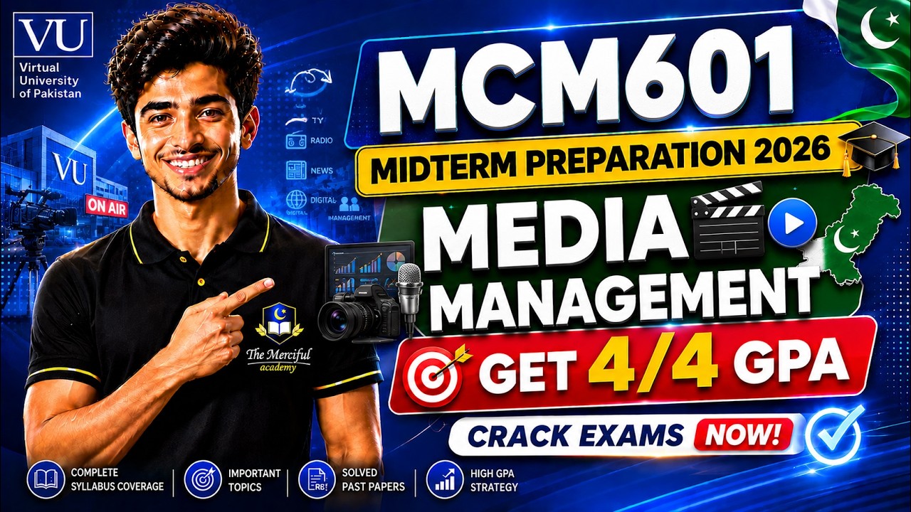 MCM601 Midterm Preparation 2026 | Mcm601 Midterm Paper 2026 | By The Merciful Academy