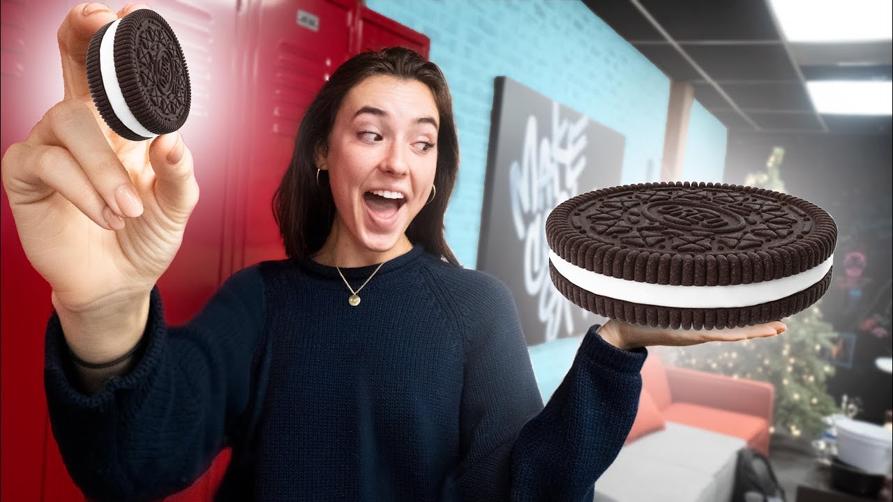 Making A GIANT Oreo!