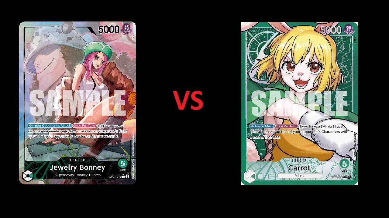 One Piece TCG Bonney v Carrot - Friendly Match
