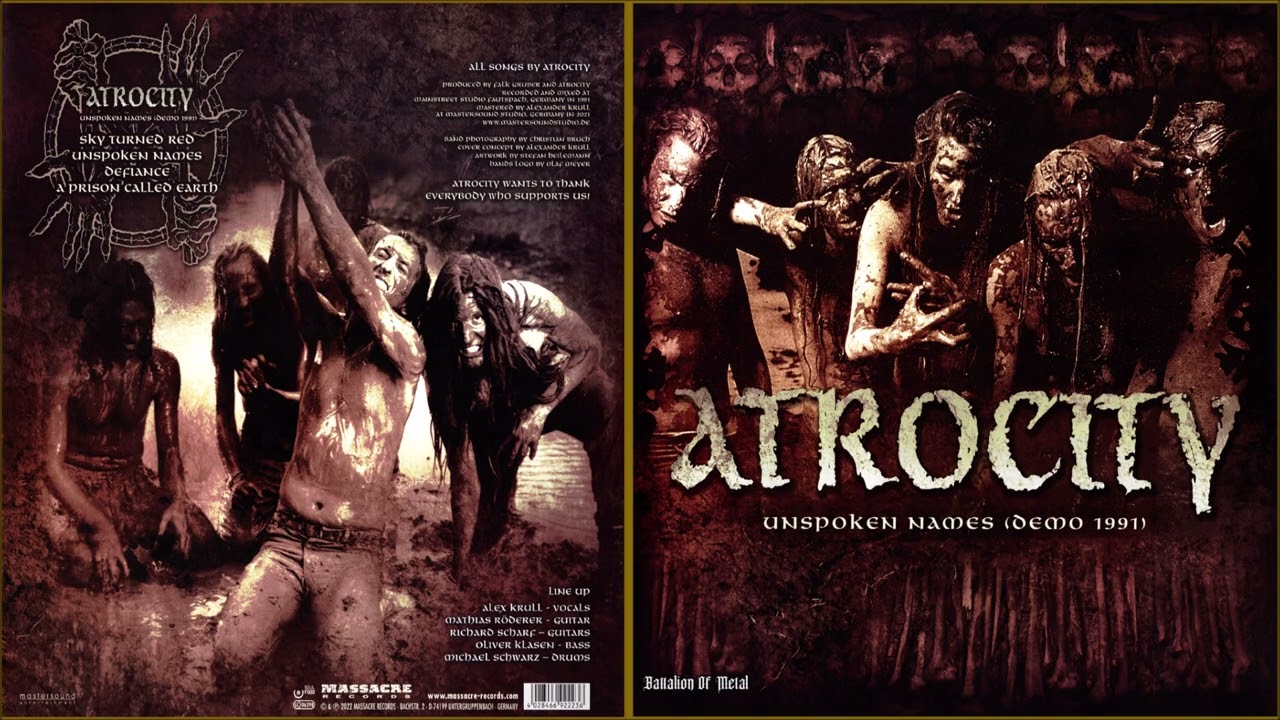 ATROCITY - Unspoken Names (Demo 1991) Germany