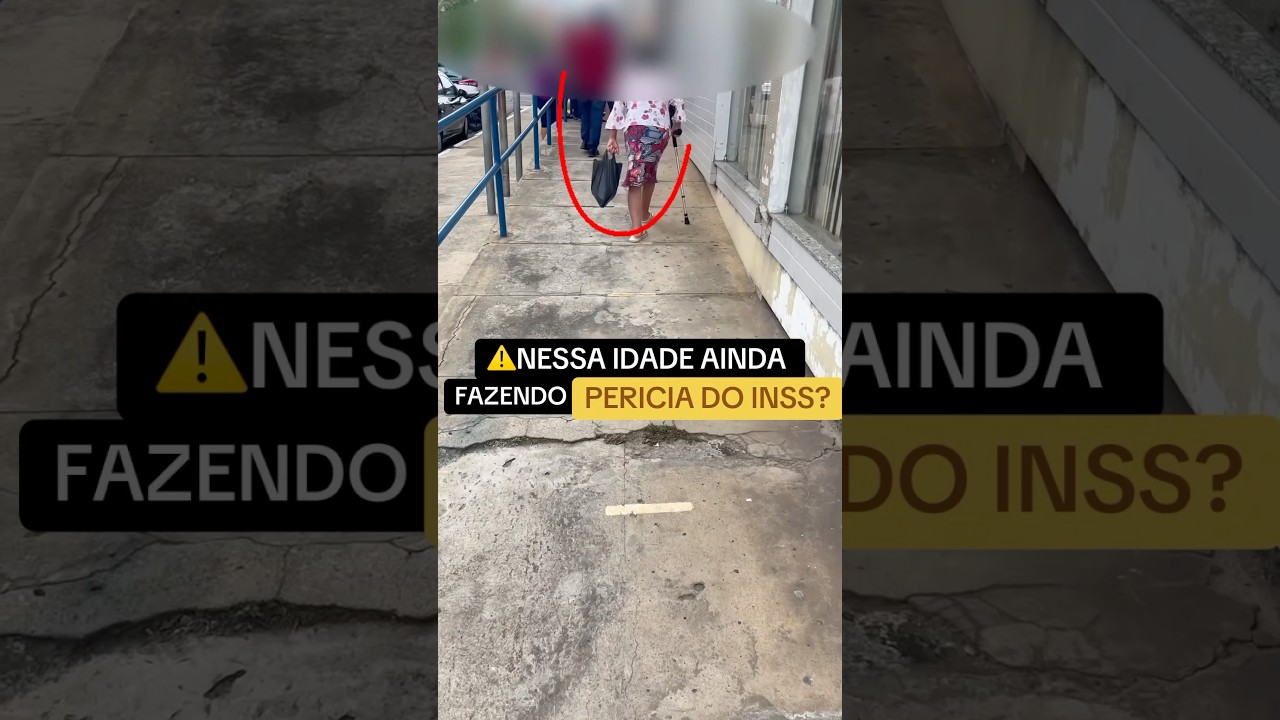 Nessa idade ainda fazendo per&iacute;cia do INSS? #auxiliodoen&ccedil;a