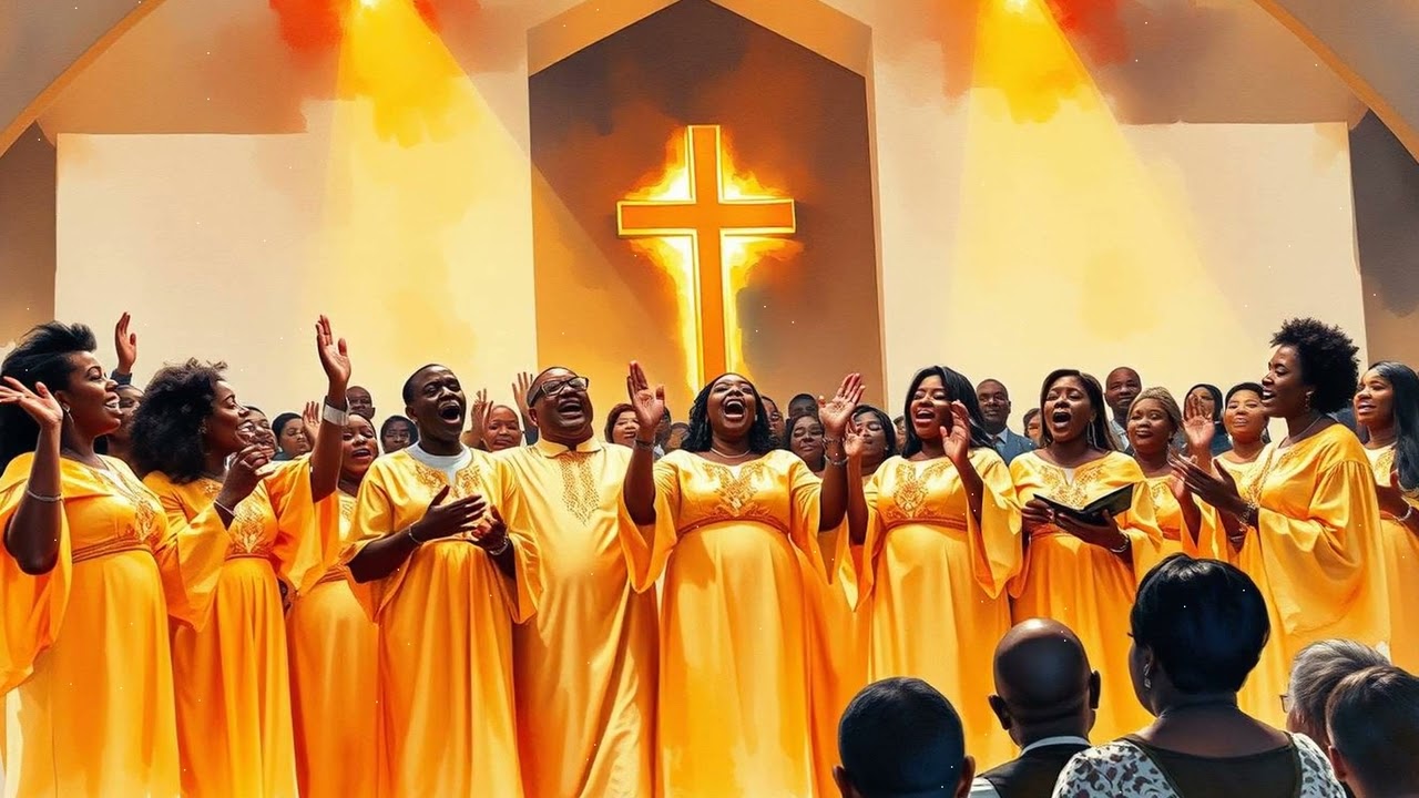🌙 New Year Night Calm Worship – Peaceful Christmas Gospel for Relaxation