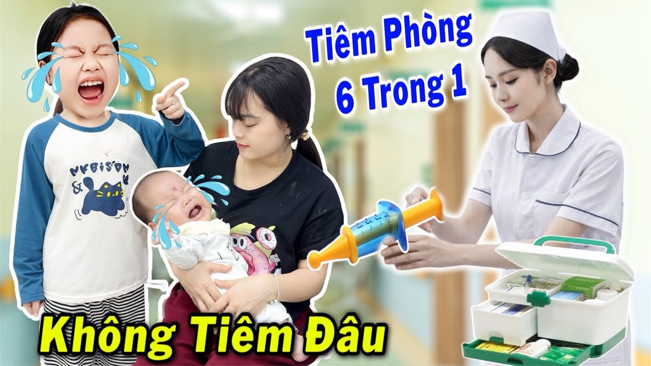 Lần Đầu Quỳnh Nhi Đưa Em Miu Đi Tiêm Phòng