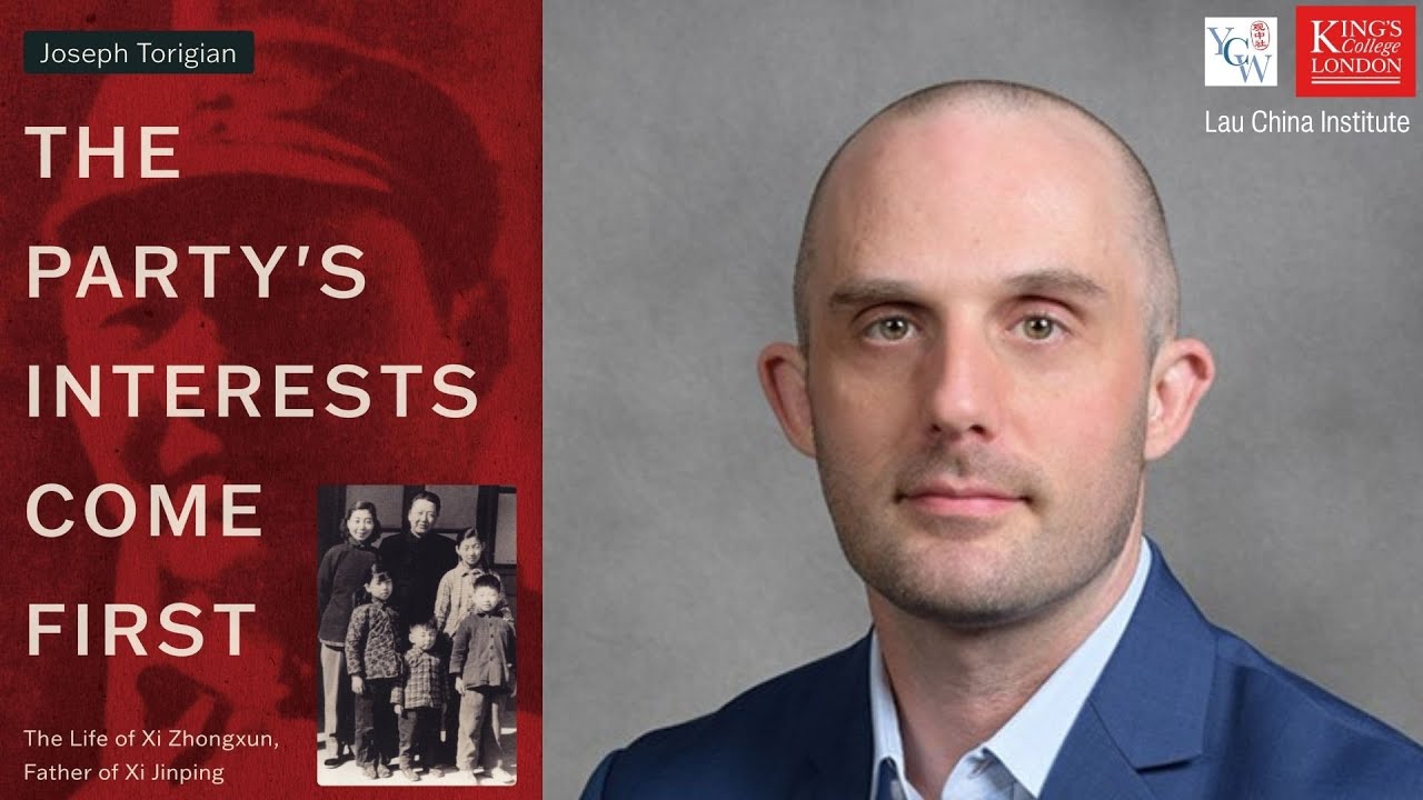 Book talk - 'The Party's Interests Come First' by Joseph Torigian
