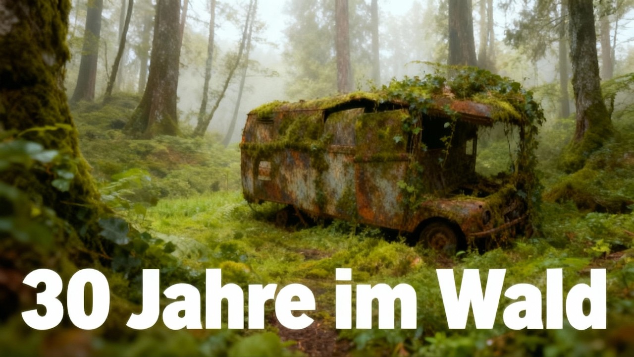 VW T1 - 30 Jahre im Wald, jetzt mache ich ihn wieder fahrbar!