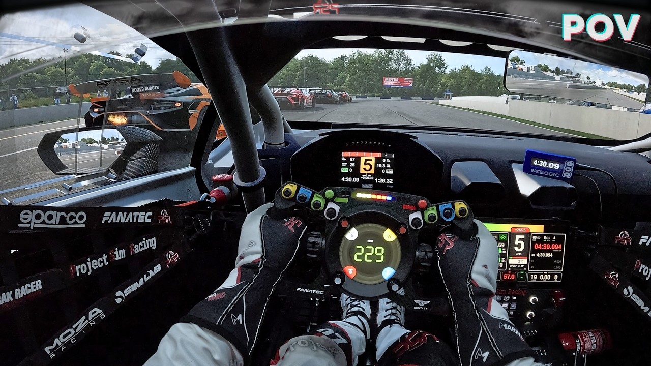 Intense Wheel-to-Wheel Action at Road Atlanta! | AMS2 | Fanatec DD+