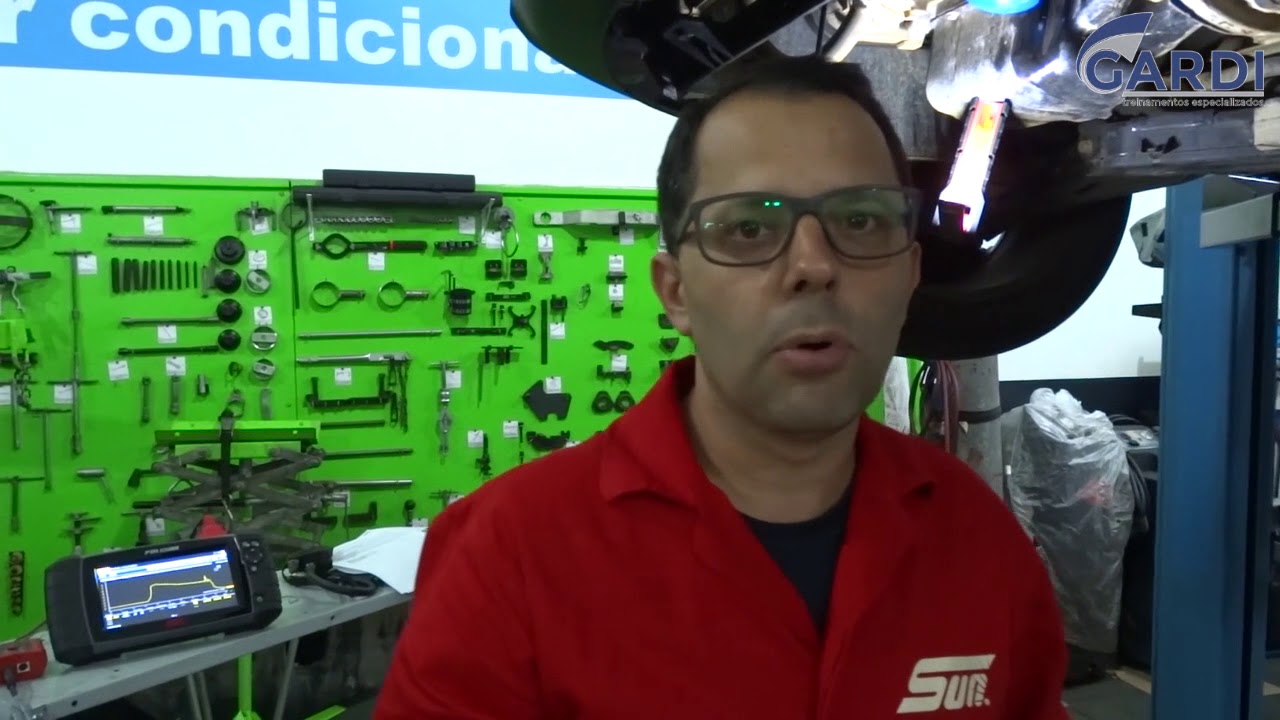 Diagnóstico de um Kia Sportage com auxilio do Multi-Probe e do PDL5500