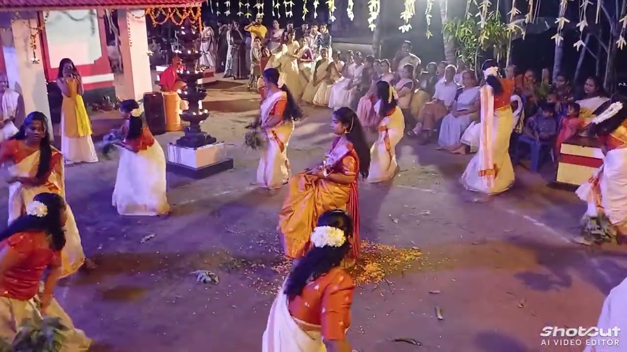 തിരുവാതിര രണ്ടാം ഭാഗം കണ്ണംവള്ളി | #youtubeshorts | #thiruvathira 