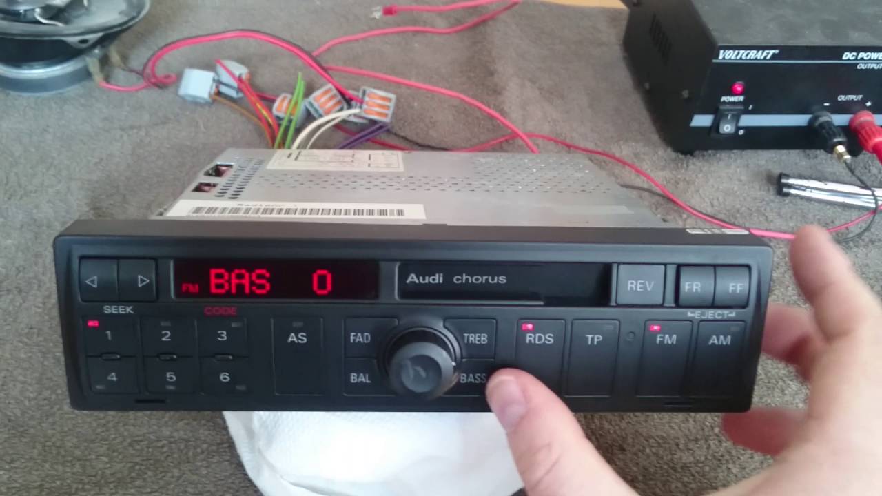 Audi Chorus Funktionstest