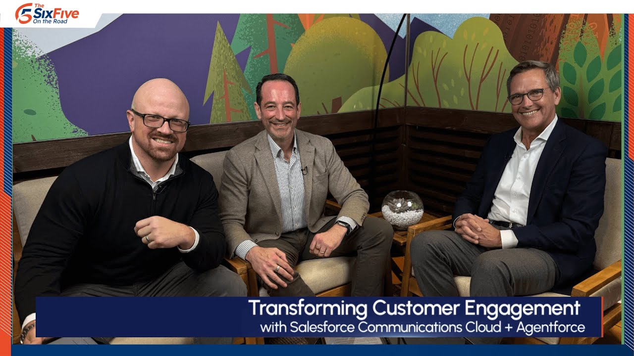 Optimizing Customer Engagement with Salesforce Communications Cloud + Agentforce - Six Five at MWC