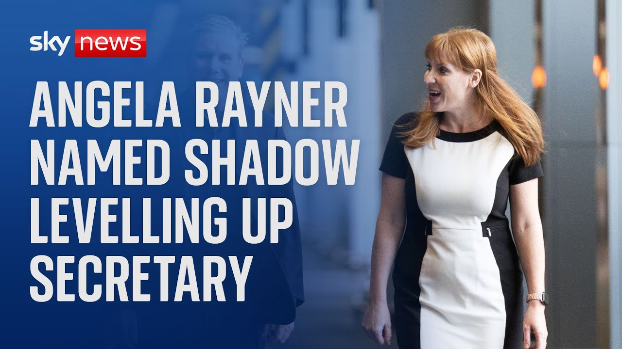 Angela Rayner appointed shadow levelling up secretary