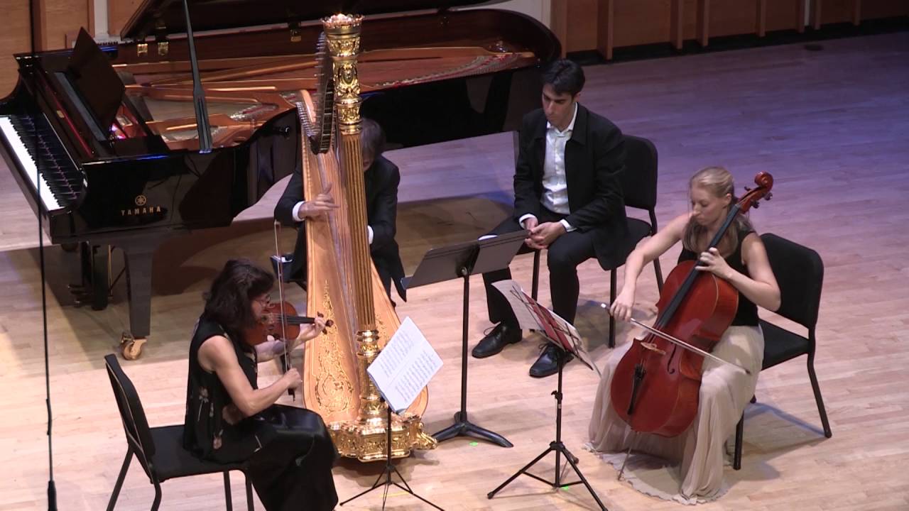 Israeli Chamber Project | Henriette Renié: Trio for Harp, Violin and Cello 4th Mvt.