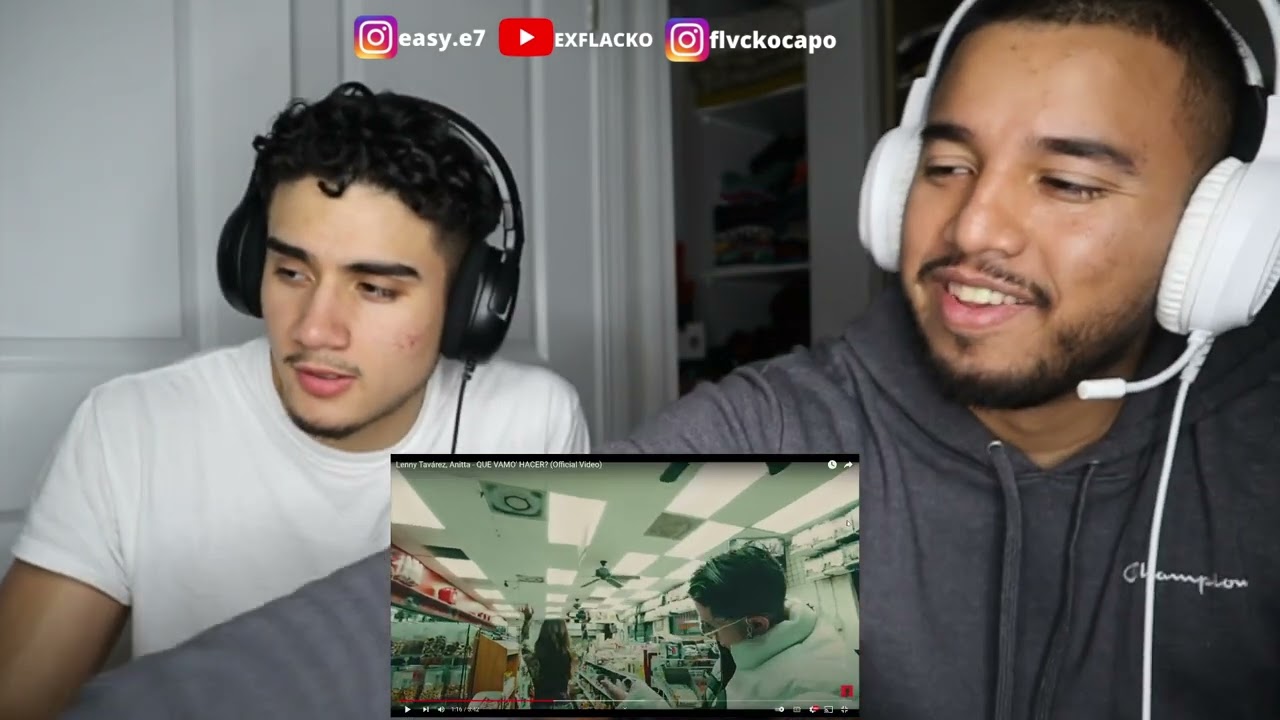Lenny Tavárez, Anitta - QUE VAMO' HACER? (Official Video) | REACTION