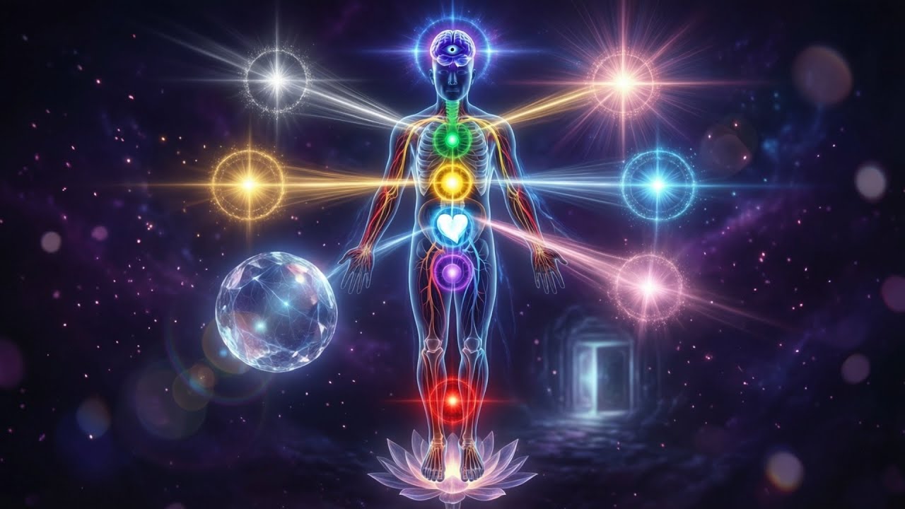 Deep Healing Sleep Frequencies | 432Hz+528Hz+639Hz+741Hz+852Hz+963Hz | Body & Soul Regeneration