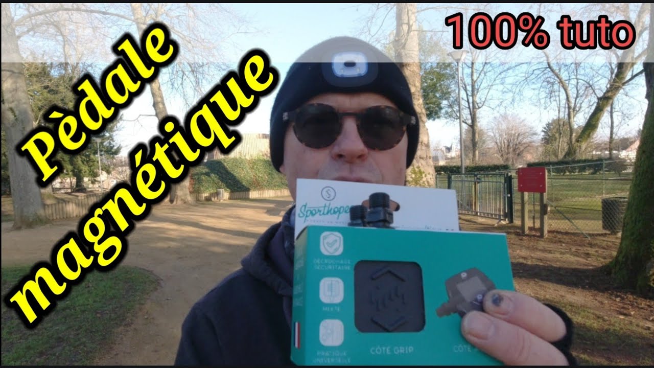 PÈDALE MAGNÉTIQUE SPORTHOPEO NOUVELLE VERSION