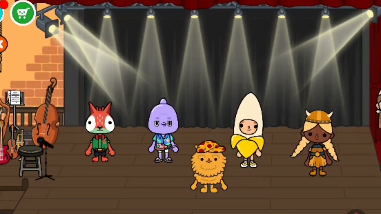 Friends went to the theater.