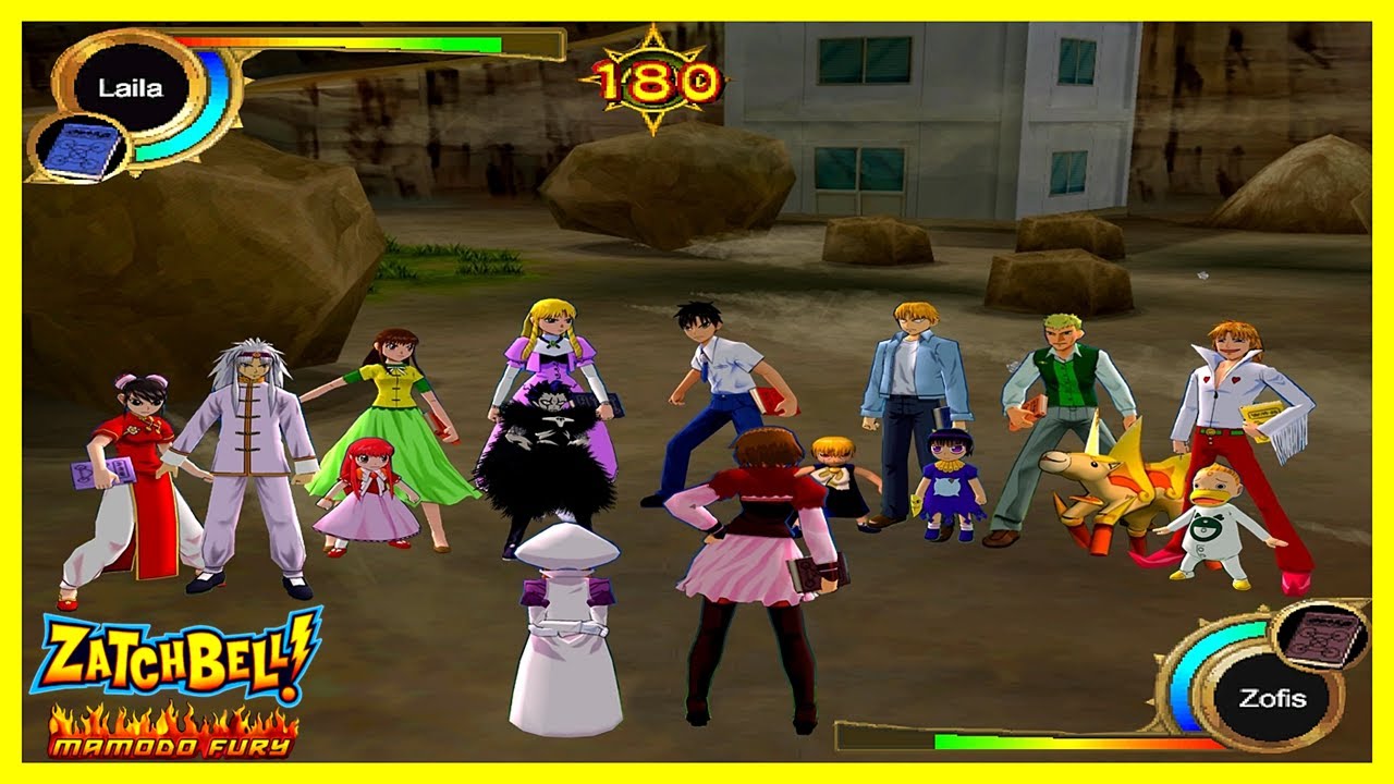 Zatch,Aliados vs Zofis (Zatch Bell Mamodo Fury)