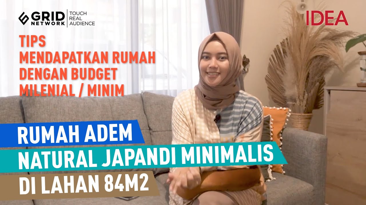 Rumah Milenial Minim Budget | Natural Japandi Minimalis 80 m2 | Cerita Rumah | IDEA RUMAH House Tour