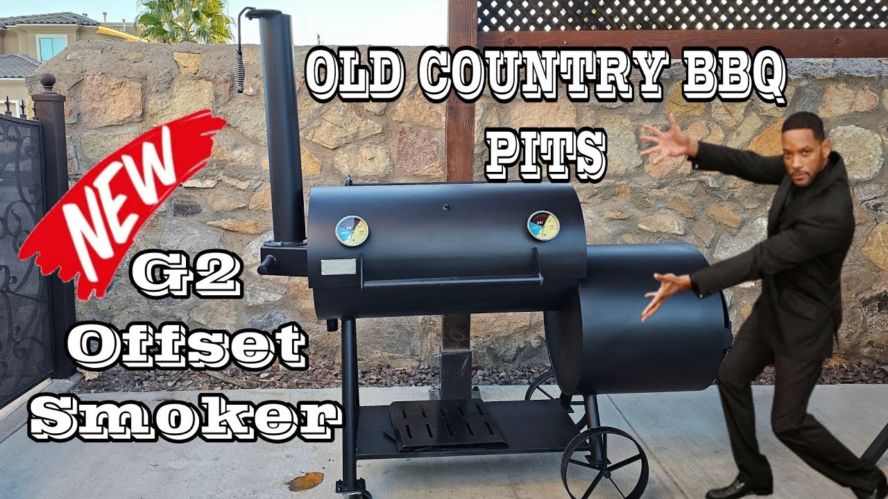 Первый приготовление на моей сковороде G2 Old Country BBQ Pit — копчение со смещением для начинаю...