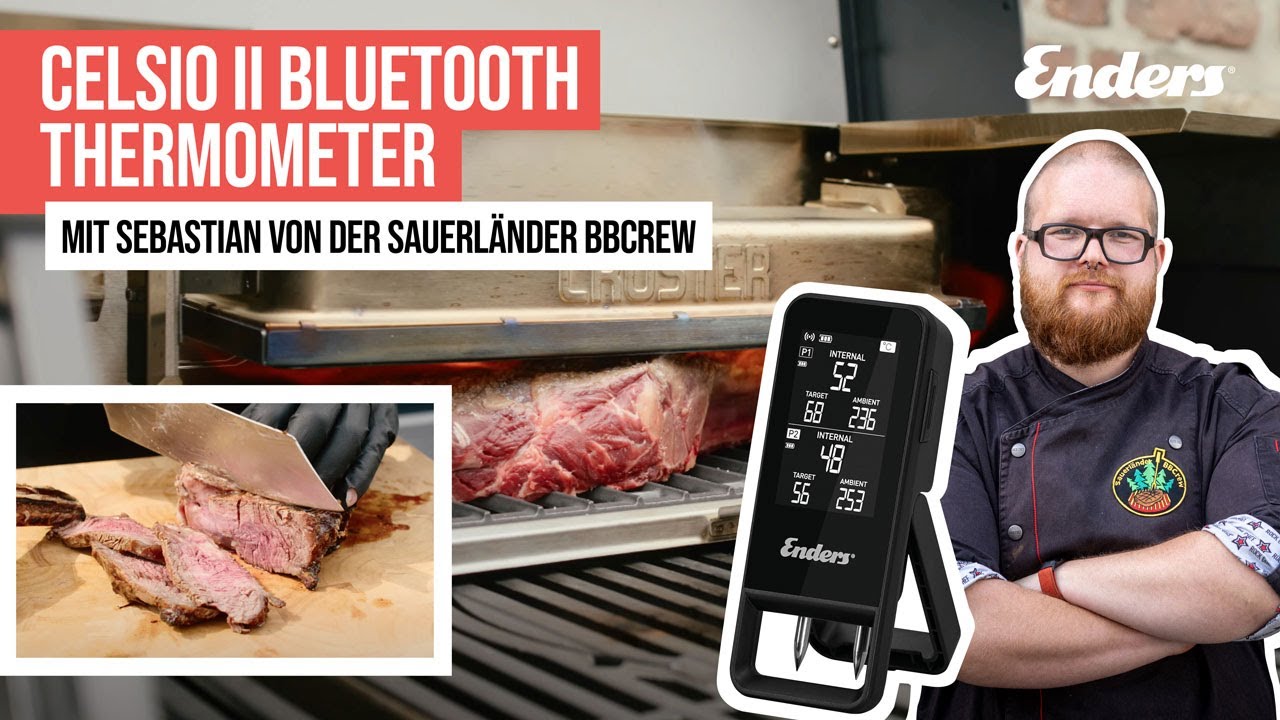 ENDERS CELSIO II Bluetooth Thermometer - Produktvorstellung mit Sebastian von der Sauerländer BBCrew
