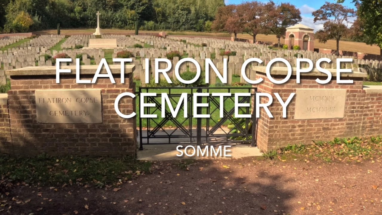 Flat iron copse cemetery. Somme.