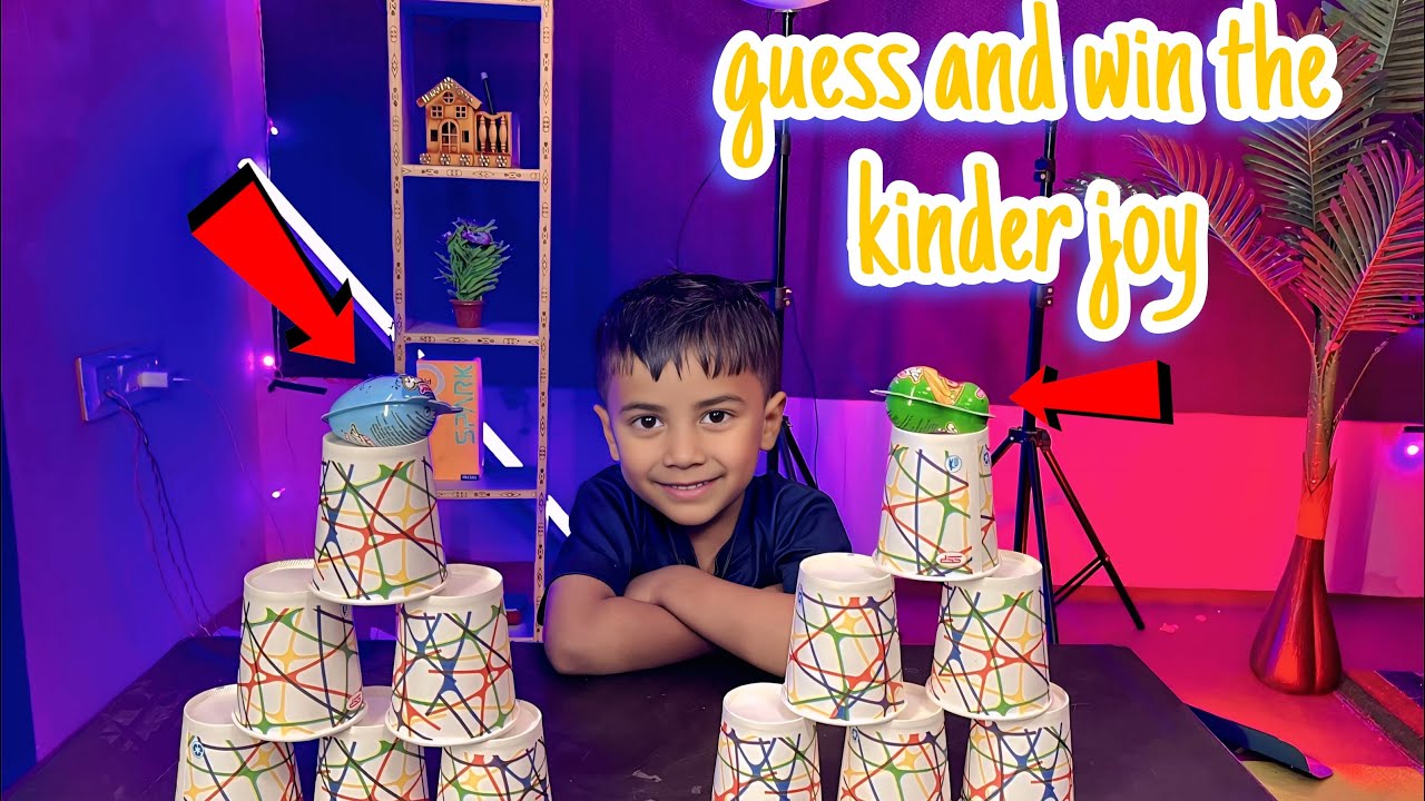 Guess and win the kinder joy 🤩 || smart team all in one 