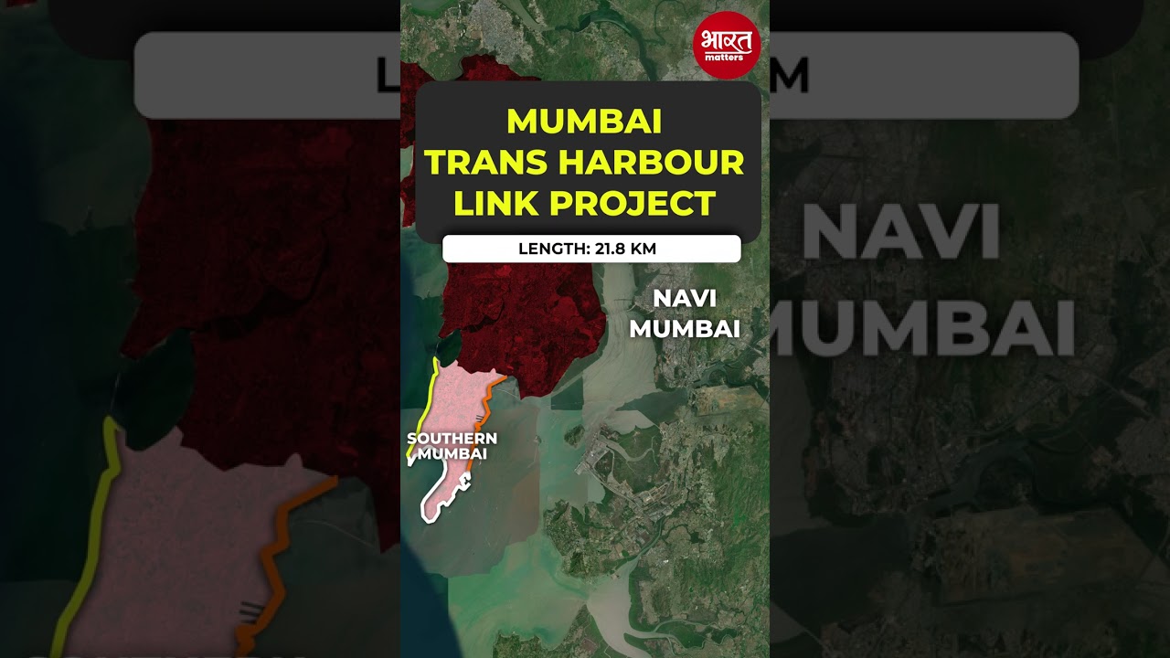 India&rsquo;s Longest Sea Bridge | Mumbai Trans Harbour Link Project 🌁