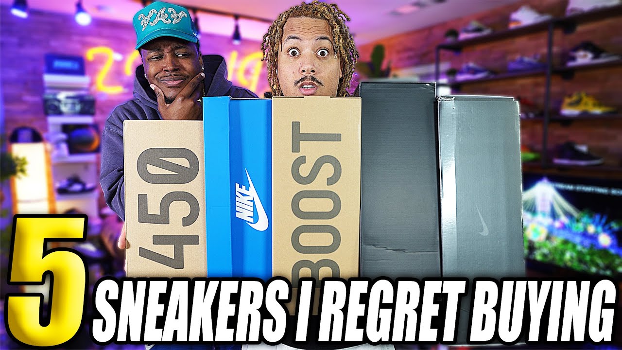 5 Sneakers I REGRET Buying ! Ft. @BULL1TRC