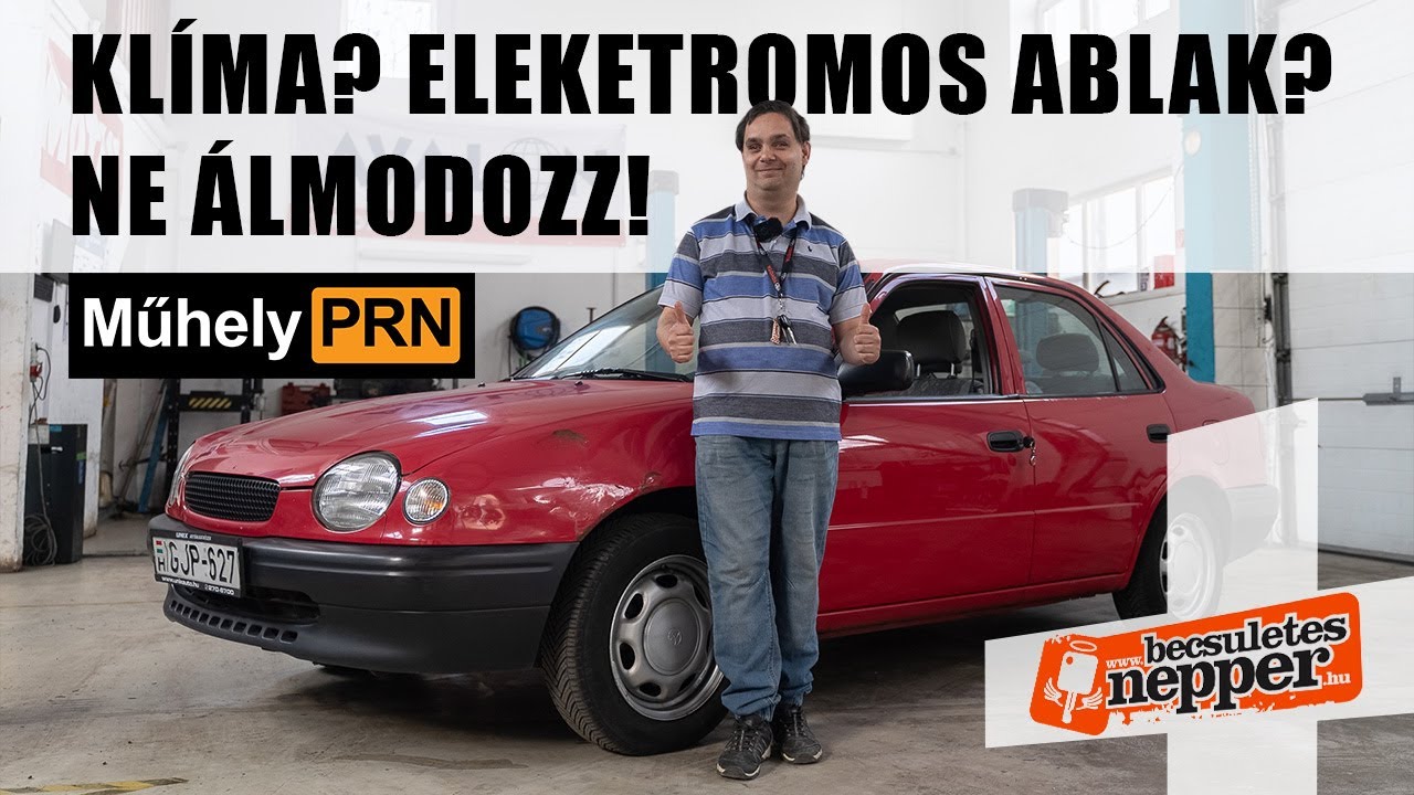 Egy Corolla soha nem megy tönkre, ugye? – Toyota Corolla 1,3 (E11) – 1997 – MűhelyPRN 311.