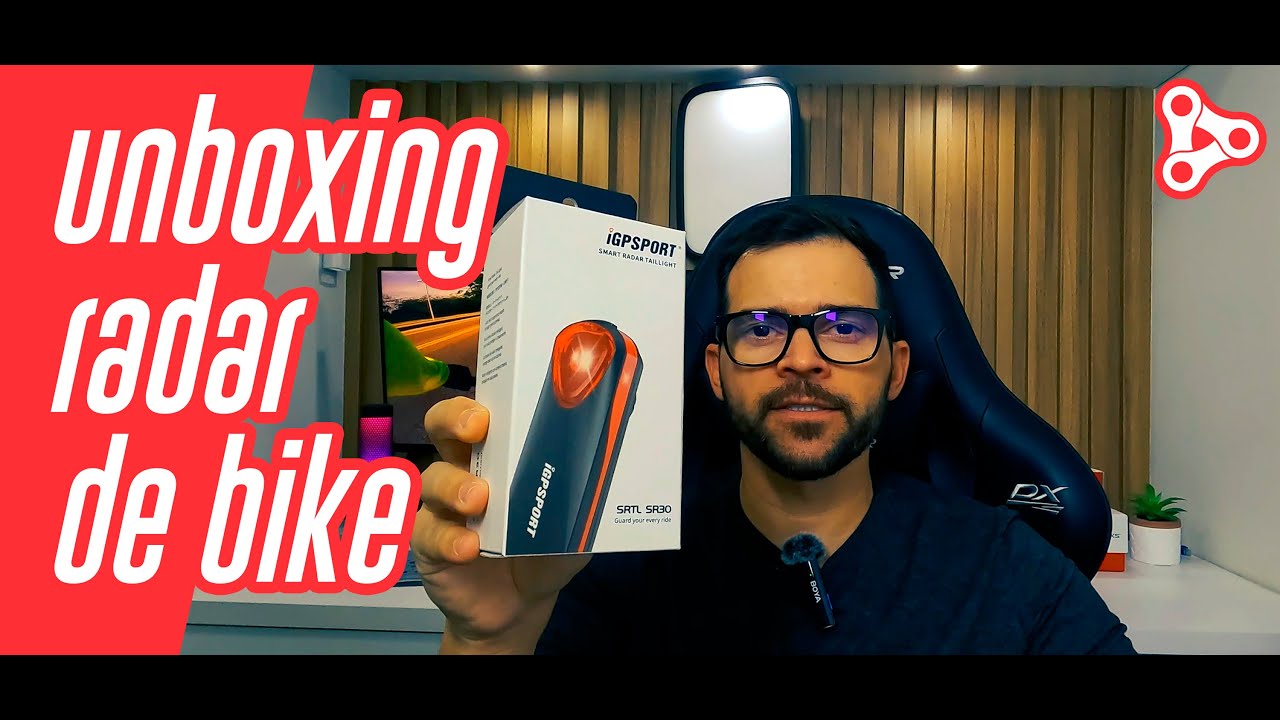 UNBOXING DA LUZ INTELIGENTE DA iGPSPORT by PedalTube [4K]