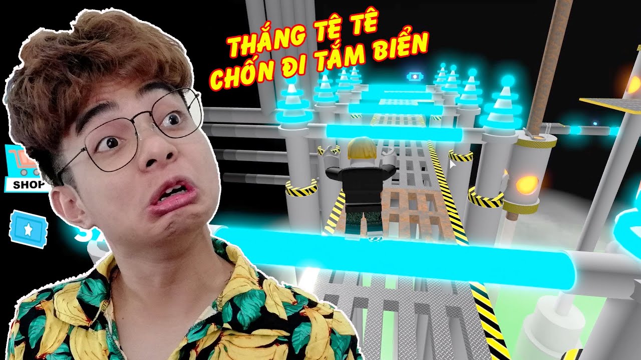 ThắnG Tê Tê Chạy Thoát Khỏi 100 Cái Bãy Trong Khách Sạn Roblox
