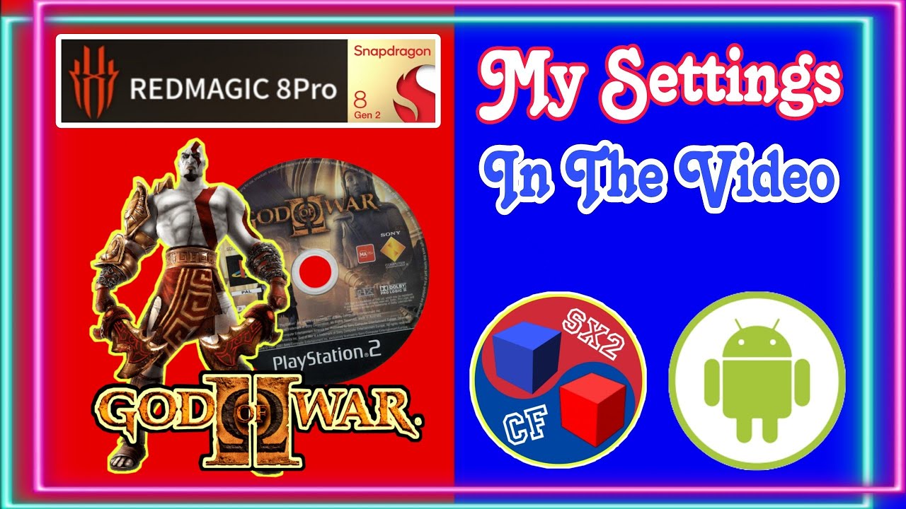 God Of War 2 [4x Native Settings] Red Magic 8 Pro | AetherSX2 Android