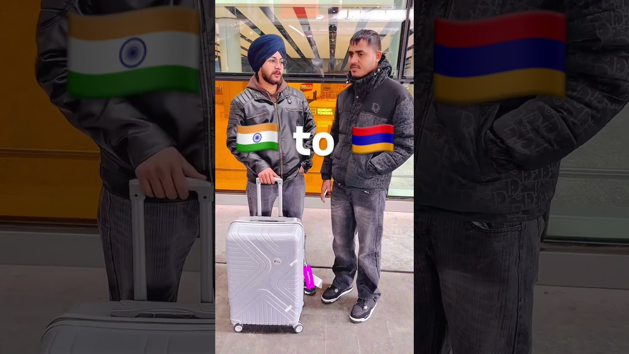 India to Armenia only in 10 days 