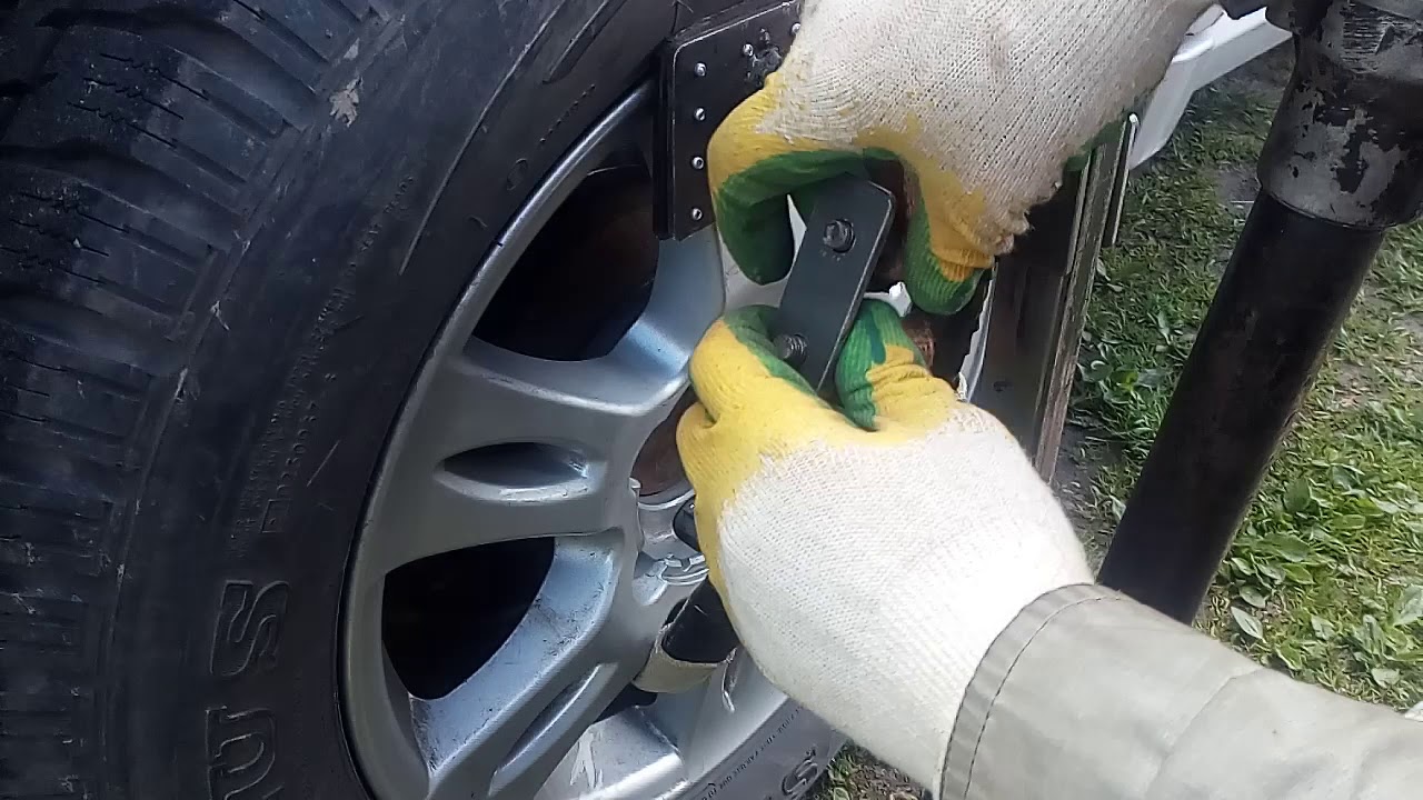 Самодельный домкрат для бездорожья