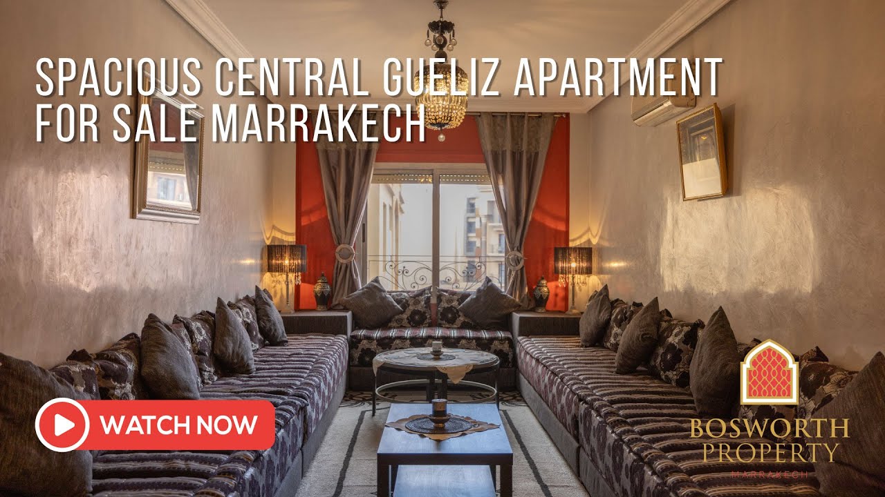 Spacious Central Gueliz Apartment For Sale Marrakech