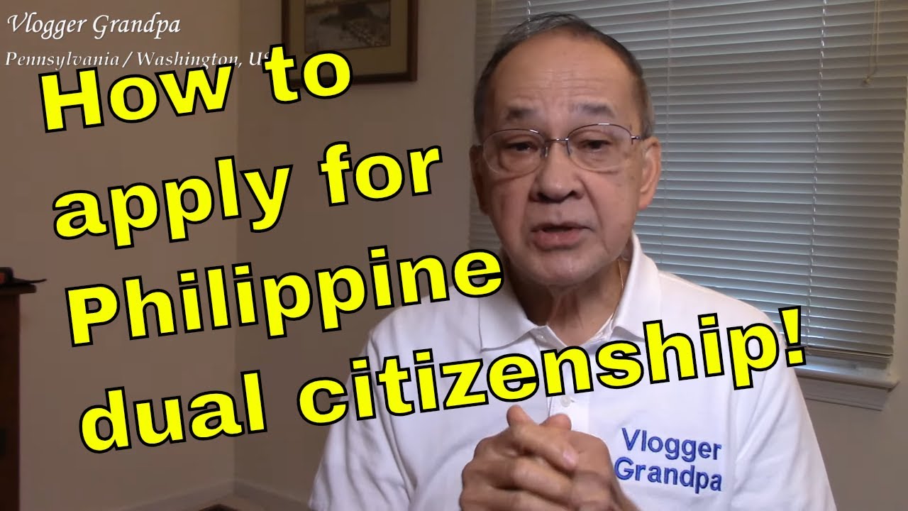 Applying for Dual Citizenship during the Pandemic  [No more walk-in application]